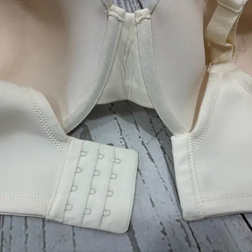 Vanity Fair Bra 42DD Beige Padded Underwire Adjustable Clasp Back Wide Strap