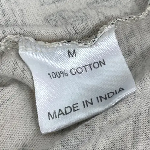 Vibe N Astrology Horoscope Crop Shirt Cream Black Medium Black