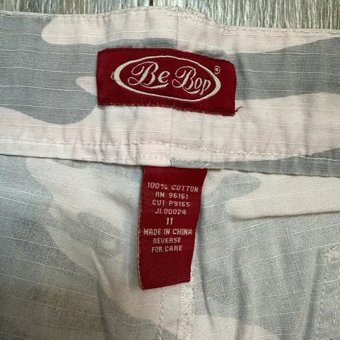 Bebop Women’s Pink Camo Capris, Junior Size 11