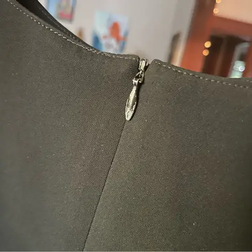 Jones New York  Black Halter Sheath Career Dress