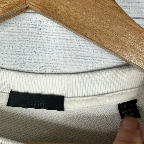 ATM Anthony Thomas Melillo Womens XS French Terry Ombre Pullover Sweatshirt