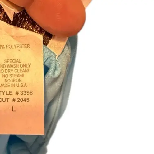 Dollar Blue Dress with Scarf Size L