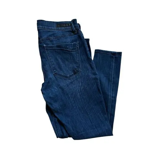 EXPRESS Womens  Dark Rinse Mid Rise Leggings Denim Jeans - Sz 10 Regular 10R