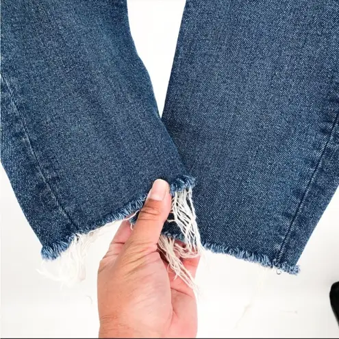 GRLFRND GrIfrnd Karolina High Rise Skinny Raw Hem Jeans Sixpence size 27