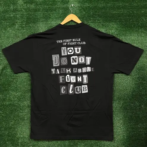The First Rule of Fight Club You Do Not Talk About Fight Club T-Shirt Size XXL