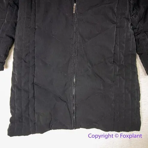 Bromley Sport down feather black coat parka jacket, women size L Size L