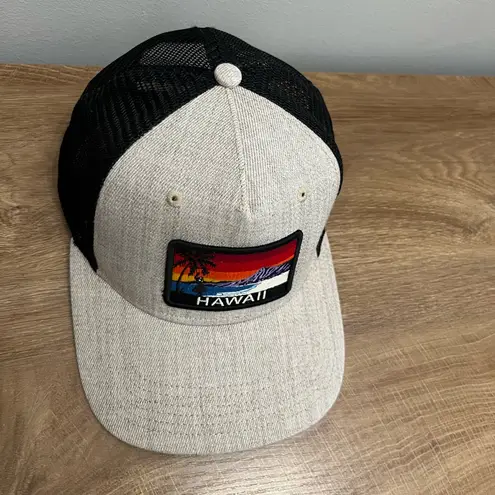 Legacy Hawaii Trucker Hat, Sunset Patch Cap, Surf Beach Mesh Snapback Tan