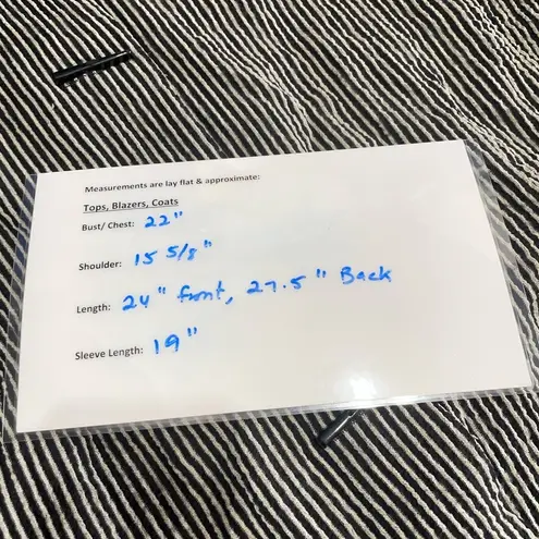 Moonlight  - Button Front Mandarin Collar Asian Theme Women's Fashion Jacket Sz S