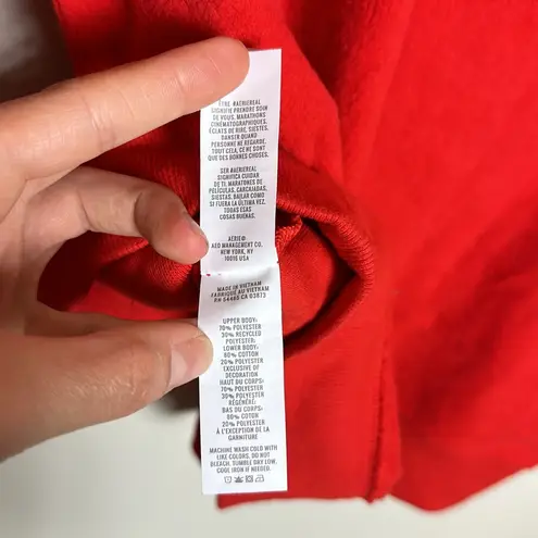 Aerie  Hometown Holiday Quarter Zip‎ Oversized Sweatshirt Size XS