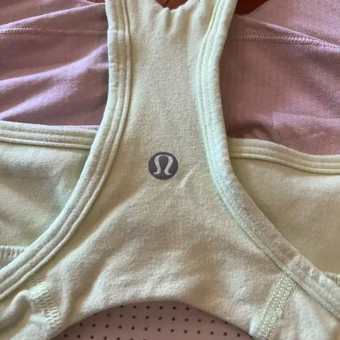 Lululemon  Neon Yellow Scoop Next Tank Top