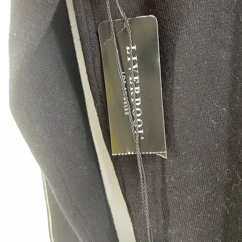 Liverpool Los Angeles Sweater Size Extra Small Polyester Blend NWT Black Office