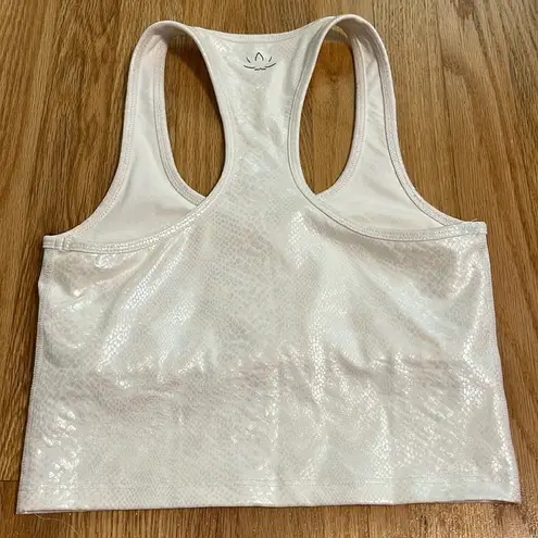 Beyond Yoga  Viper First Class Tank White Viper Sz S