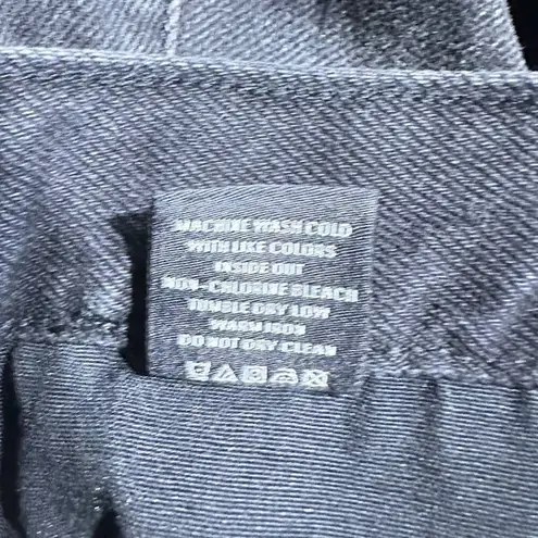 Rails Fairfax Jean Shorts Women's 23 Ash Black High Rise Cut Off Distressed NWT