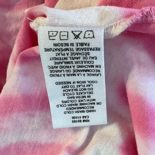 Derek Lam 10 Crosby Teddie Pink Tie Dye T
