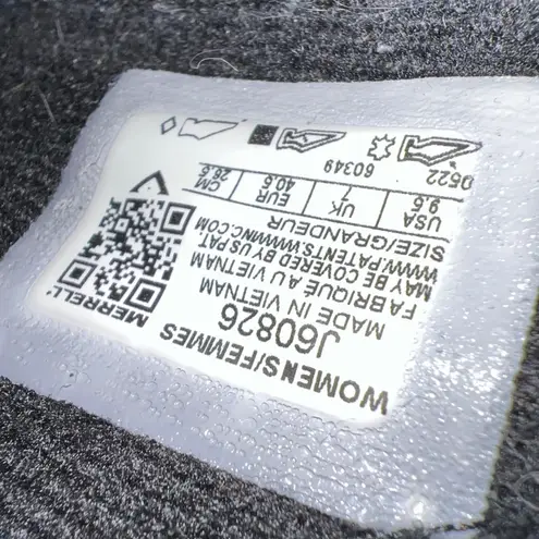 Merrell Women's Jungle Moc Midnight Black Suede Slip On