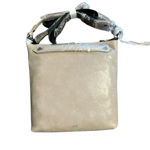 Botkier Warren Convertible Hobo Bag with Front Pocket & gunmetal hardware studs