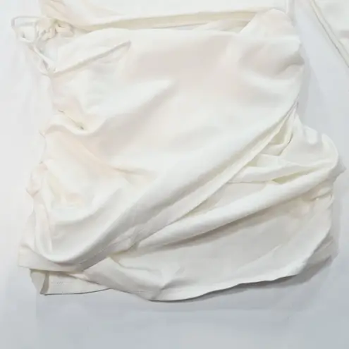 Camila Coelho Ramona Mini Dress in Ivory Small