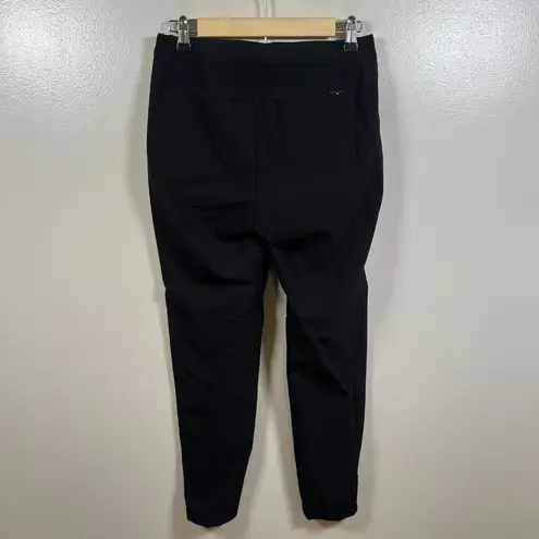 RLX Ralph Lauren Golf Pants Womens Size 8 Black Nylon Athletic Travel Side Zip