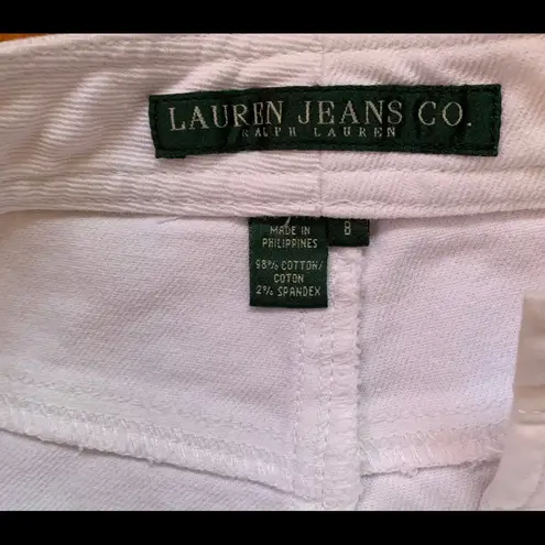 Ralph Lauren Lauren by  white jeans. Size 8