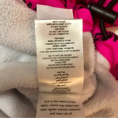 Opening Ceremony Cropped Track Jacket Warm Up Windbreaker Hot Pink White Logo M