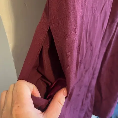 Sag Harbor Bice by Deep Burgundy Button Down Dress