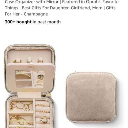 Champagne Jewelry Case Gold