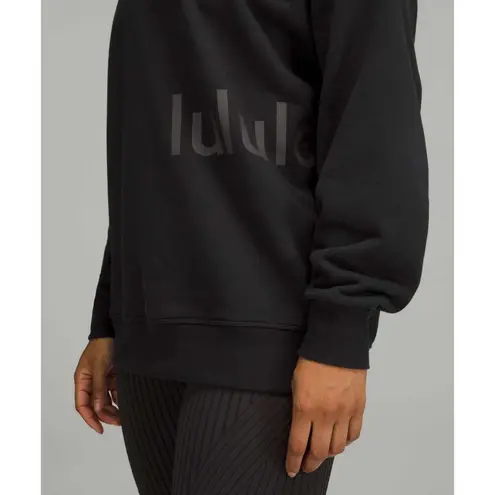 Lululemon Perfectly Oversized Crew *Graphic Black 6