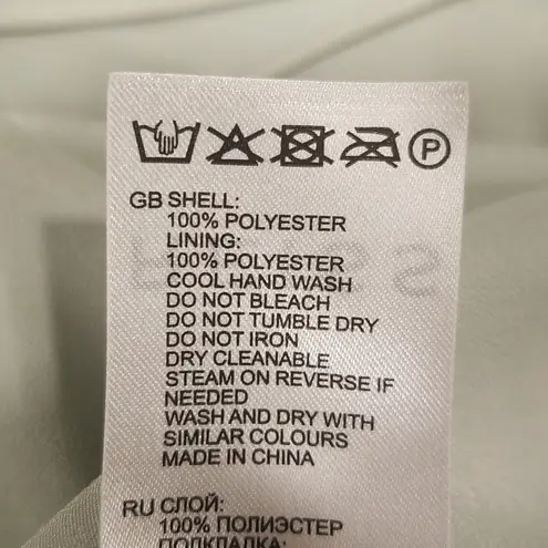 Reiss ππ Thora Pleated Chiffon Dress ~ Aqua US 10