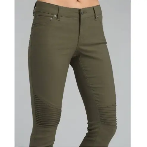 prAna Women’s Brenna Moto Pants Cargo Green Size 6