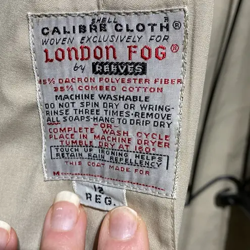 London Fog Vintage  Trench Coat​