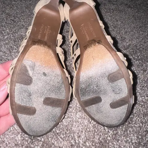 Fergalicious Rhinestone cutout  Heels