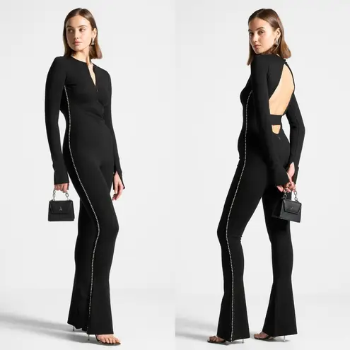 Maniere De Voir Black Jumpsuit
