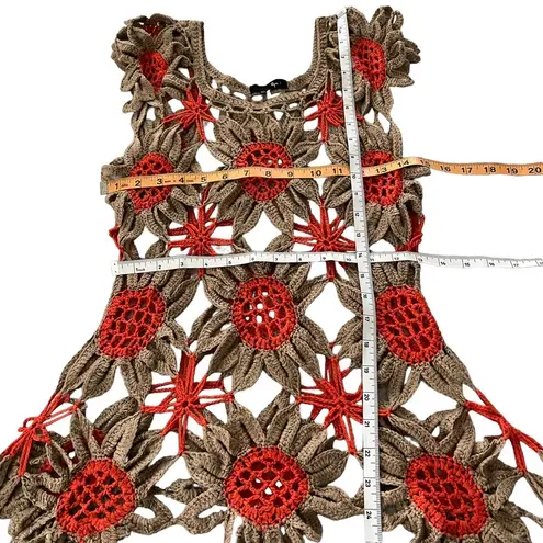 Ryu Open Knit Crochet Top