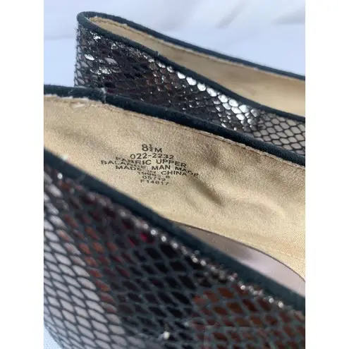 Arizona Jeans Women's Scaled Black Flat Shoes