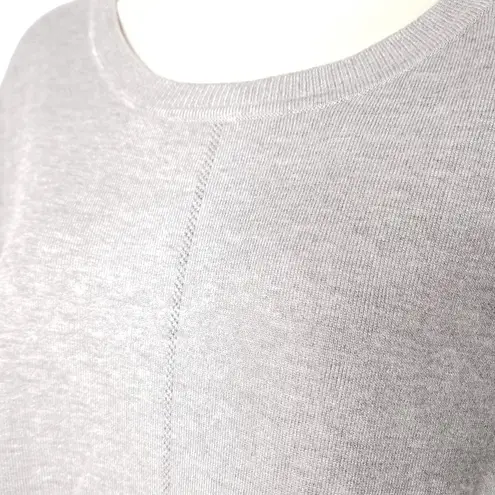 Ellen Tracy Gray Long Sleeve Knit Sweater Women's Size Large