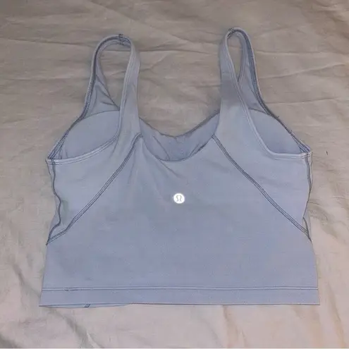 Lululemon Align Tank Top in size 6 and light blue (Chambray)