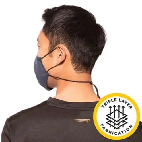 Copper‎ fit never lost face mask Gray