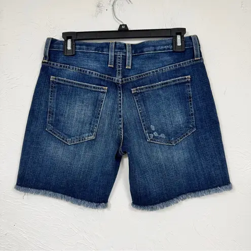 Current/Elliott Current Elliott Anthropologie Blue Cut Off Jean Shorts Womens 0 Summer Beachy