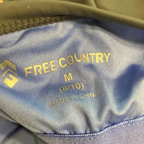Free Country Blue and Orange Top Swim size M it’s only TOP brand new