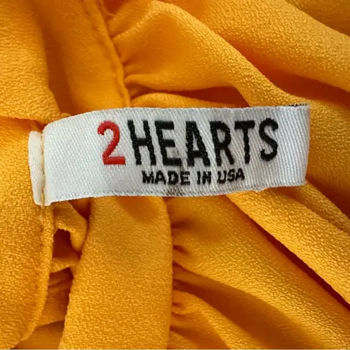 2 Hearts Boutique Yellow Dress Gold