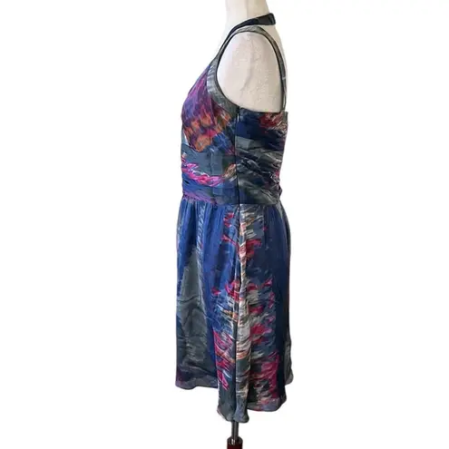 Andrew Marc Silk Watercolor Dress