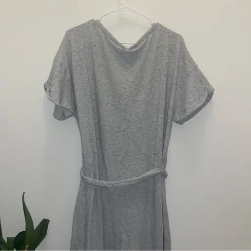 American Eagle NWT  Gray Short Sleeve Knit Jumpsuit