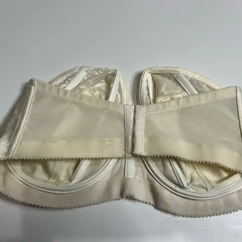 Vintage goddess strapless corset style bra 38DDD Size undefined