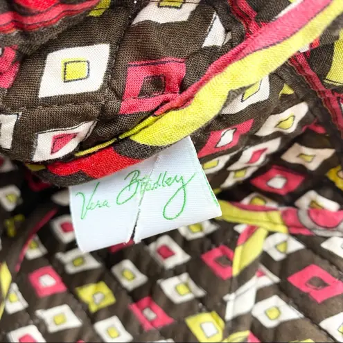 Vera Bradley  Puccini Retired Pattern Small Tote‎ Toggle Close Brown Abstract - Image 5