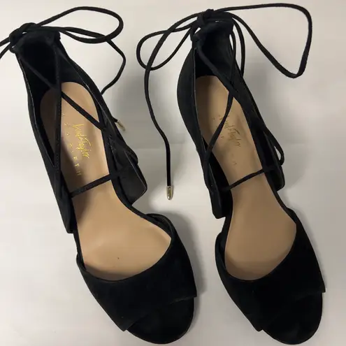 Lord and Taylor Heels Ankle Straps Shoes
