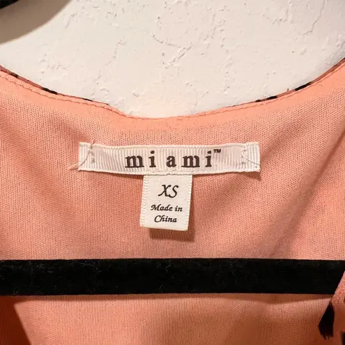 Miami Leopard Print Faux Wrap Dress