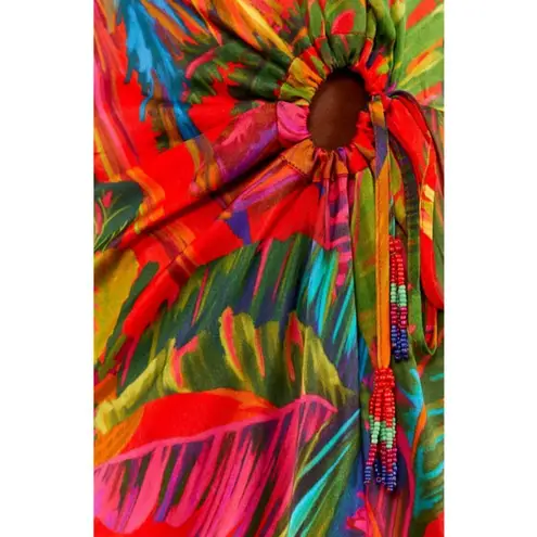 Farm Rio ππ Urban Jungle Midi Dress ~ XS NWT