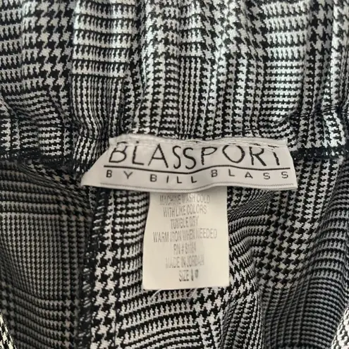 Bill Blass Blassport vintage houndstooth shorts, size 8