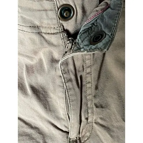 Magellan Sportswear Khaki Crop Cargo with Camo Cuff Pants 12