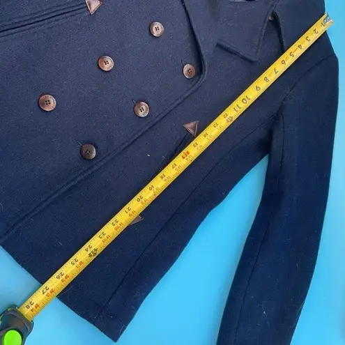 Levi Strauss & CO. Women’s Navy Blue Double Breasted Coat Size Medium